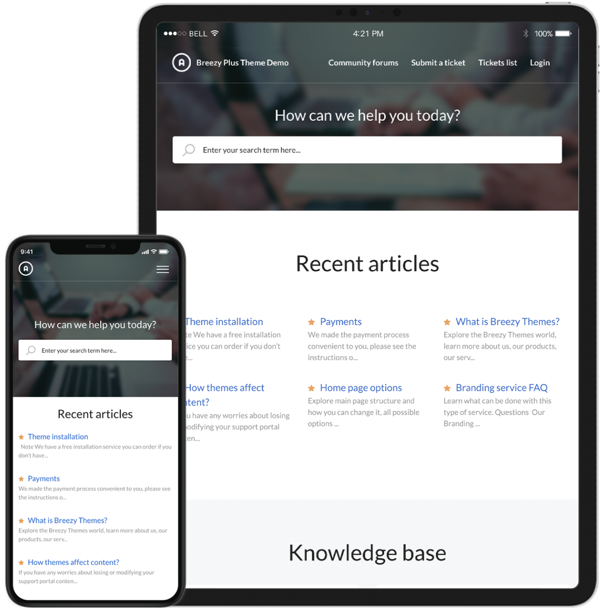 responsive Breezy Plus Solid