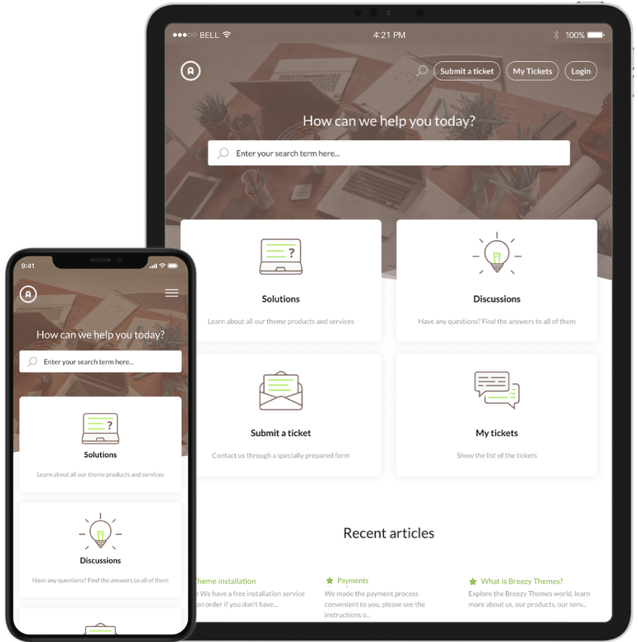 responsive Moose Brown