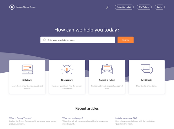 Freshdesk Themes — Premium Customer Portal Templates