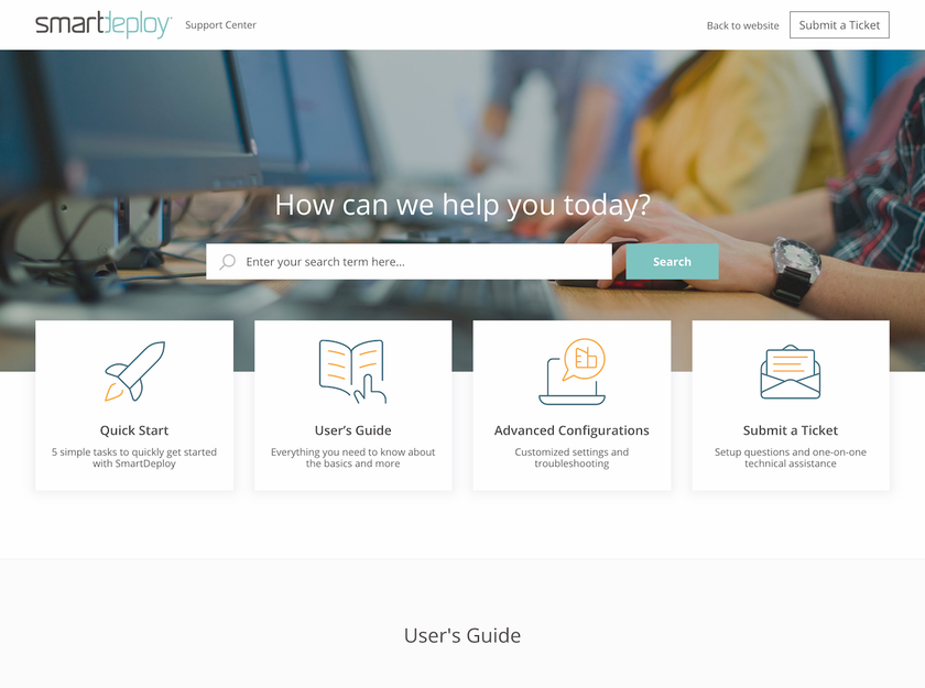 Customization example